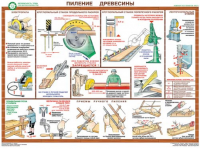 Комплект плакатов "Безопасность труда при деревообработке" - fgospostavki.ru - Уссурийск