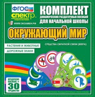 Динамические раздаточные пособия. Окружающий мир (веера). Животные и растения, дорожные знаки. - fgospostavki.ru - Уссурийск