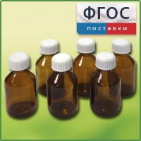 Набор склянок для растворов реактивов 30 миллилитров (6 штук) - fgospostavki.ru - Уссурийск