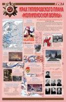 Плакат "Великая Отечественная война: Крах гитлеровского плана «молниеносной войны» " - fgospostavki.ru - Уссурийск