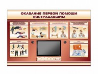 Многофункциональный интерактивный стенд-тренажер "Оказание первой помощи пострадавшим" для учащихся общеобразовательных учреждений - fgospostavki.ru - Уссурийск