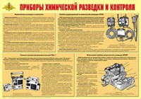 Плакат "Приборы химической разведки и контроля" - fgospostavki.ru - Уссурийск