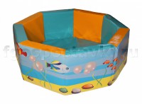 Сухой бассейн восьмигранный с шелкографией - fgospostavki.ru - Уссурийск
