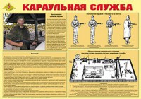 Плакат "Караульная служба" - fgospostavki.ru - Уссурийск