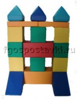 Мягкий модуль-конструктор "Башня" (17 элементов) - fgospostavki.ru - Уссурийск