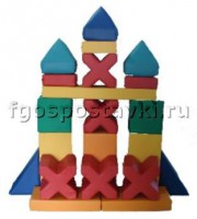 Мягкий модуль-конструктор "Башня" (21 элемент) - fgospostavki.ru - Уссурийск