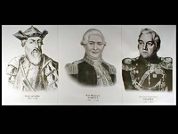 Портреты путешественников (25 штук, формат А3) - fgospostavki.ru - Уссурийск