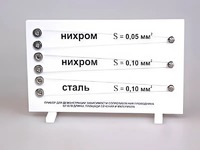 Прибор для демонстрации зависимости сопротивления проводника от его длины, сечения и материала - fgospostavki.ru - Уссурийск