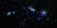 Настенный фиброоптический ковер "Млечный путь" 200х100, 450 точек - fgospostavki.ru - Уссурийск