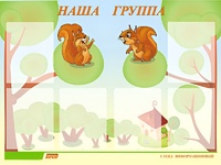 Стенд информационный для ДОУ "Наша группа" (80х110см, 6 карм., алюм. проф.) - fgospostavki.ru - Уссурийск