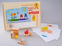 Игровой набор Фребеля "Конструктор деревянный без соединений-1" (Серия "Эксперимент") - fgospostavki.ru - Уссурийск