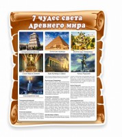 Стенд "Семь чудес света" - fgospostavki.ru - Уссурийск