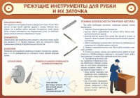 Стенд "Режущие инструменты для рубки и их заточки" - fgospostavki.ru - Уссурийск