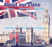 Стенд "About our class" - fgospostavki.ru - Уссурийск