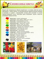 Стенд "Символика цвета" - fgospostavki.ru - Уссурийск