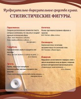 Стенд "Стилистические фигуры" Вариант 2 - fgospostavki.ru - Уссурийск