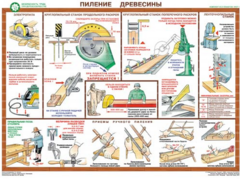 Комплект плакатов "Безопасность труда при деревообработке" - fgospostavki.ru - Уссурийск
