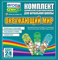 Динамические раздаточные пособия. Окружающий мир (шнуровка). Животные, природа и человек, растения и грибы. - fgospostavki.ru - Уссурийск