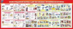 Стенд "Уголок гражданской обороны и действия населения в чрезвычайных ситуациях" - fgospostavki.ru - Уссурийск