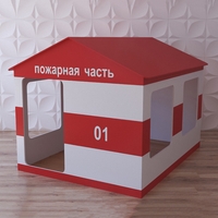 Детский игровой домик «Пожарная служба» - fgospostavki.ru - Уссурийск