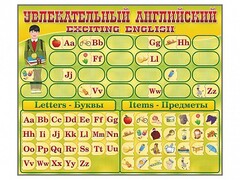 Комплект оборудования "Английский алфавит" с комплектом тематических магнитов - fgospostavki.ru - Уссурийск