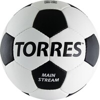 Мяч футбольный TORRES Main Stream (размер 4, синтетическая кожа, тренировочный) - fgospostavki.ru - Уссурийск