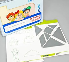 Игровой набор "Танграм" (с комплектом карточек) - fgospostavki.ru - Уссурийск