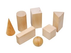 Набор "Тела геометрические" (деревянные) - fgospostavki.ru - Уссурийск