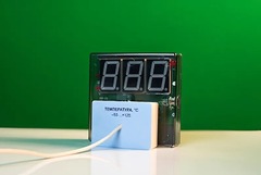 Датчик температуры с независимой индикацией (термометр демонстрационный) - fgospostavki.ru - Уссурийск