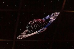 Потолок "Звездное небо с анимационным фибероптическим эффектом сатурн" - fgospostavki.ru - Уссурийск