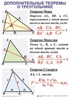 Комплект таблиц Треугольники (19 таблиц) - fgospostavki.ru - Уссурийск
