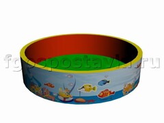 Бассейн круглый с шелкографией - fgospostavki.ru - Уссурийск
