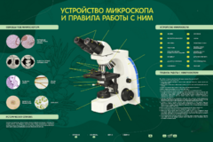 Электрифицированный стенд "Устройство микроскопа и правила работы c ним" - fgospostavki.ru - Уссурийск
