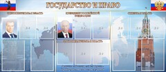 Стенд "Государство и право" - fgospostavki.ru - Уссурийск