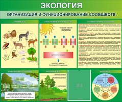 Стенд "Экология. Организация и функционирование сообществ" - fgospostavki.ru - Уссурийск