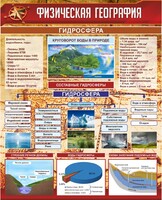Стенд "Физическая география. Гидросфера" Вариант 1 - fgospostavki.ru - Уссурийск