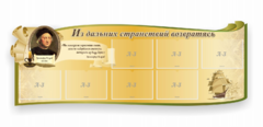Стенд резной "Из дальних странствий возвратясь" - fgospostavki.ru - Уссурийск