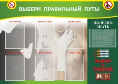 Стенд "Выбери правильный путь!" - fgospostavki.ru - Уссурийск