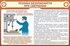 Стенд "Техника безопасности при сверлении" - fgospostavki.ru - Уссурийск