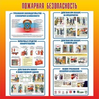 Стенд "Пожарная безопасность" Вариант 4 - fgospostavki.ru - Уссурийск