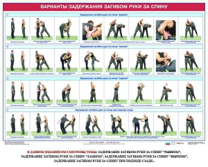 Комплект плакатов "Боевые приемы борьбы" - fgospostavki.ru - Уссурийск