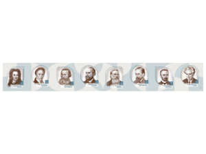 Стенд-лента "Выдающиеся ученые-историки" - fgospostavki.ru - Уссурийск