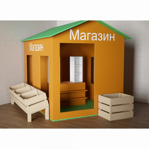 Игровой домик «Рынок» - fgospostavki.ru - Уссурийск