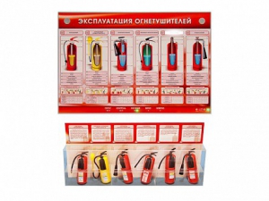 Электрифицированный стенд-тренажер "Эксплуатация огнетушителей" с разрезными агрегатами - fgospostavki.ru - Уссурийск