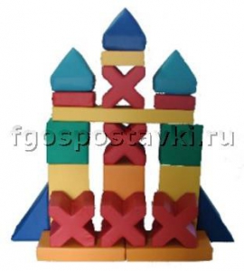 Мягкий модуль-конструктор "Башня" (21 элемент) - fgospostavki.ru - Уссурийск