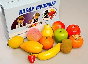 Набор муляжей фруктов - fgospostavki.ru - Уссурийск