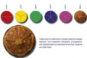 Учебно-игровой комплекс на магнитах "Доли круга" - fgospostavki.ru - Уссурийск