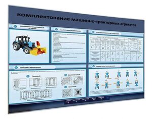 Электрифицированный светодинамический стенд «Комплектование машинно-тракторных агрегатов» - fgospostavki.ru - Уссурийск