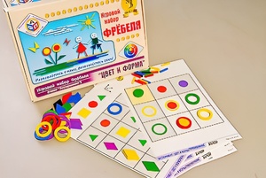 Игровой набор Фребеля "Цвет и форма" (серия "Эксперимент") - fgospostavki.ru - Уссурийск