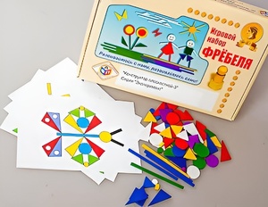 Игровой набор Фребеля "Конструктор плоскостной-3" (Серия "Эксперимент") - fgospostavki.ru - Уссурийск